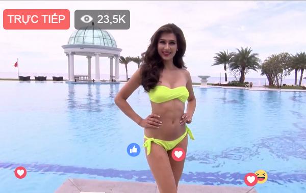 Chỉ cần đánh hông thêm chút nữa, Huyền My chắc chắn sáng nhất màn diễn bikini tại Hoa hậu Hòa Bình 2017-8