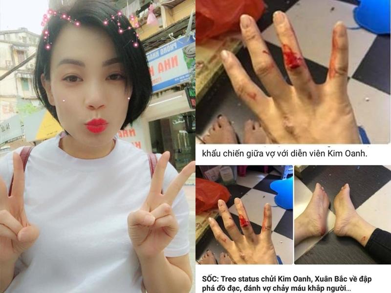 NÓNG: Lộ clip bà xã Xuân Bắc khóc lóc thảm thiết mắng chửi diễn viên Kim Oanh-1