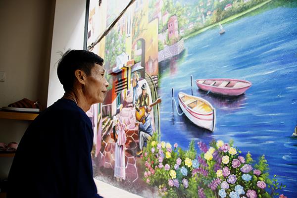 Con ngõ nhỏ ở Thủ đô vô cùng lãng mạn với bức tranh tường 3D cực kỳ ấn tượng-5