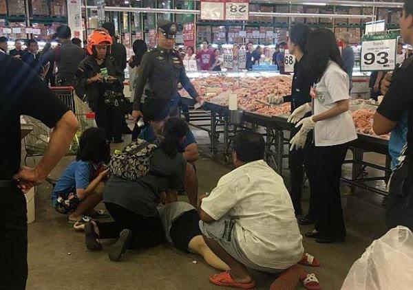 RÚNG ĐỘNG: Gã chồng trăng hoa sát hại vợ mang thai ngay trong siêu thị khiến nhiều người vạ lây-2