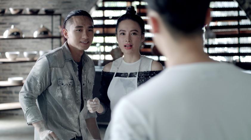 Glee: Bắt gặp Angela Phương Trinh tình tứ với Hữu Vi, Rocker Nguyễn lao vào đánh tình địch-2