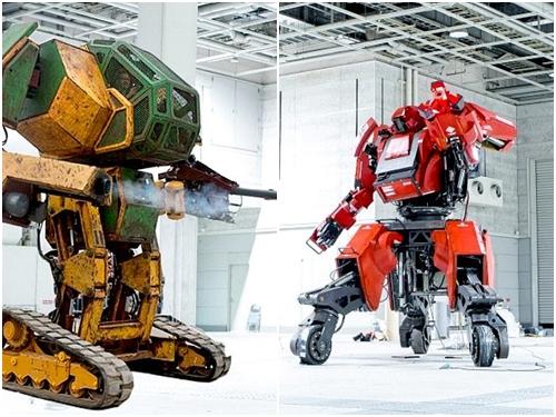 Mỹ đánh bại Nhật Bản trong cuộc chiến robot khổng lồ