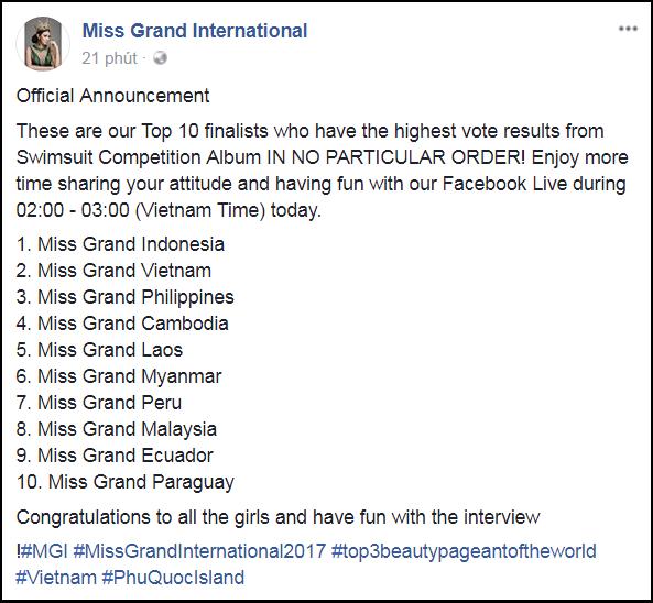 Nhận lượng vote cao chót vót, Huyền My vẫn đứng sau đại diện Indonesia trong phần thi bikini-1