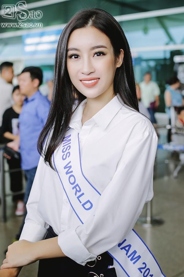 Hoa hậu Đỗ Mỹ Linh chính thức lên đường chinh phục Miss World 2017-8