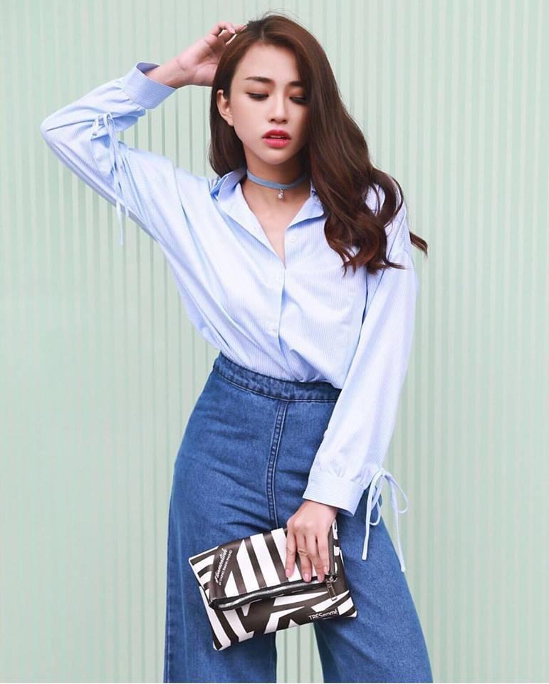 Dàn hot-face Việt diện áo ngắn cũn cỡn, khoe vòng 2 thon gọn trong street style tuần này-7