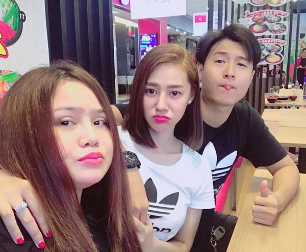 Hậu chia tay người yêu, Linh Chi tung tăng cùng em trai Lâm Vinh Hải-5