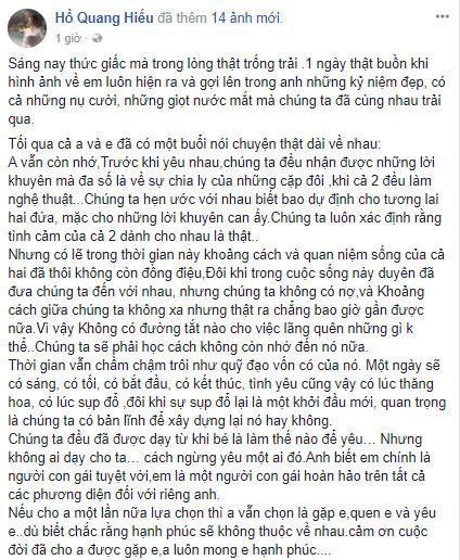 Bảo Anh sáng nhất showbiz Việt tuần qua với lý do chia tay Hồ Quang Hiếu-1