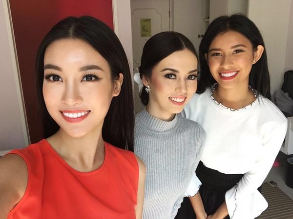 Hoa hậu Đỗ Mỹ Linh đẹp rạng rỡ bên các thí sinh Miss World 2017-7