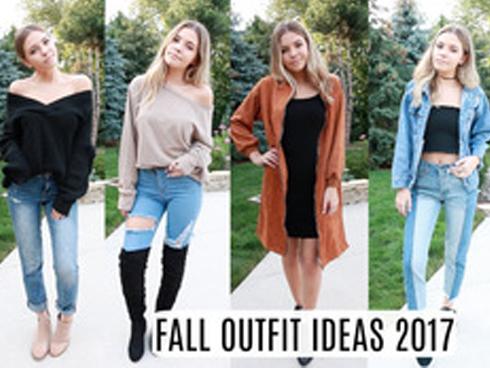 Trang phục trẻ trung cho nàng xuống phố ngày thu