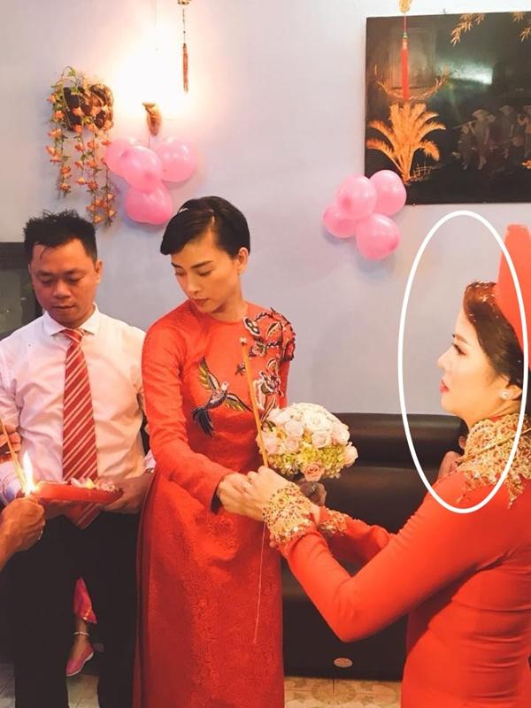 Dân mạng xôn xao trước hình ảnh Ngô Thanh Vân mặc áo dài trong lễ rước dâu-5