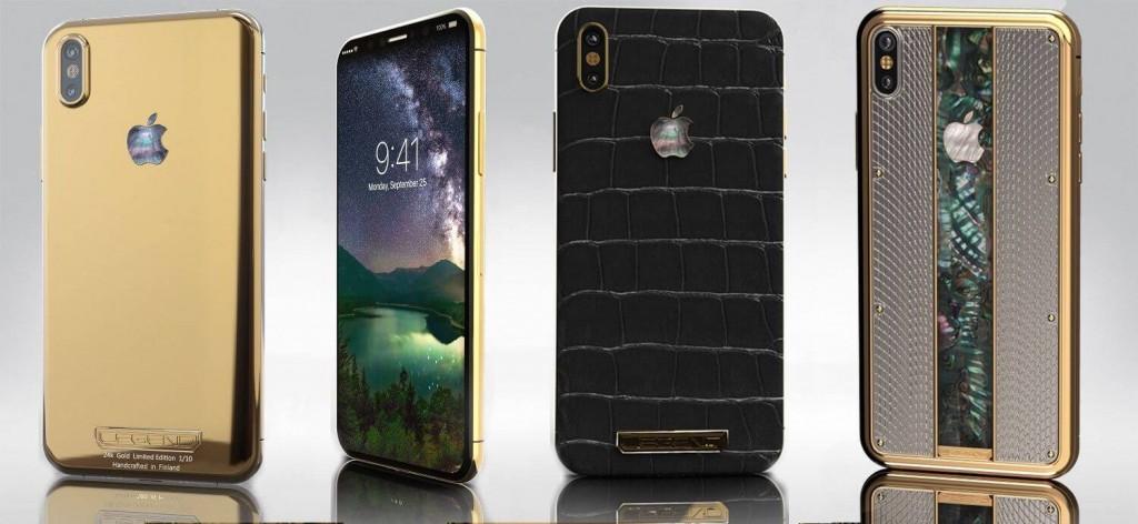 iPhone X mạ vàng khảm xà cừ giá trăm triệu, thú chơi của giới siêu giàu-1