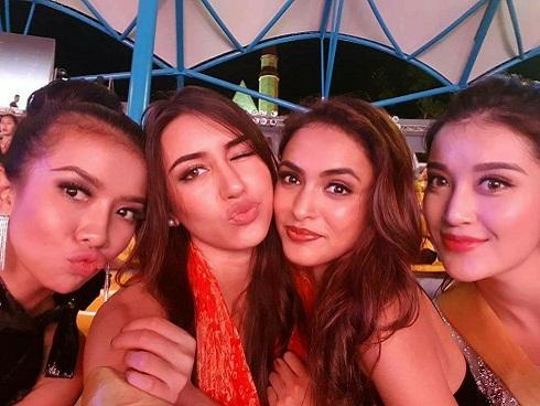 Hội 'chị em bạn dì' của Huyền My có khả năng dắt tay nhau vào top 5 Miss Grand 2017