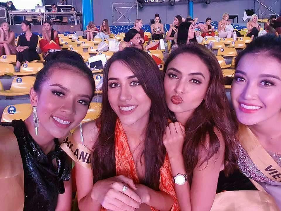 Hội chị em bạn dì của Huyền My có khả năng dắt tay nhau vào top 5 Miss Grand 2017-4