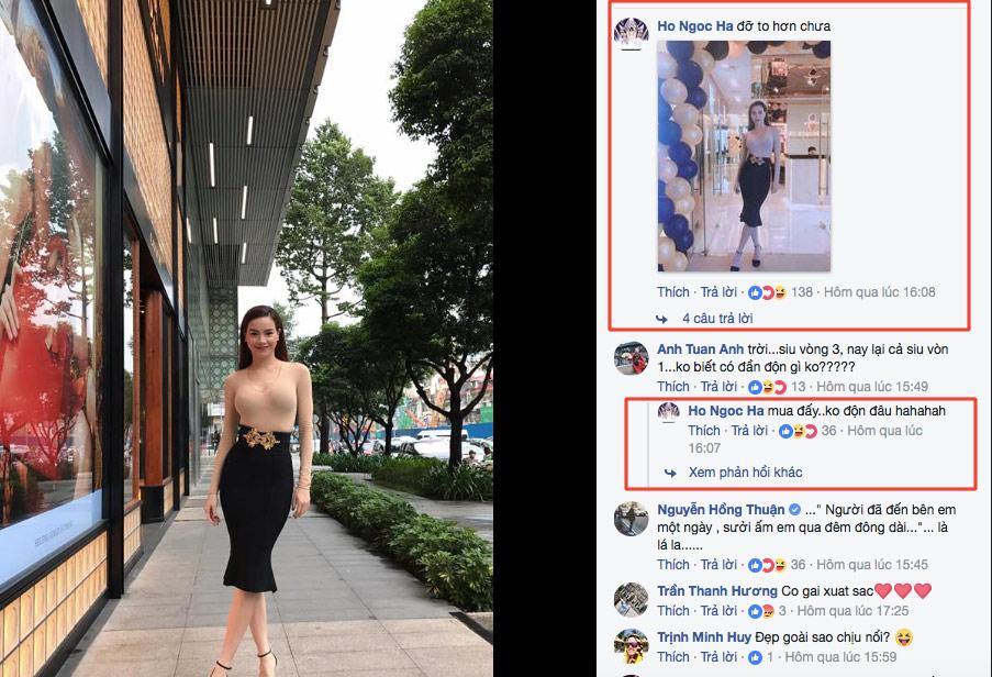 Được khen là siêu vòng 1, Hồ Ngọc Hà cho biết không có độn đâu nha!-2