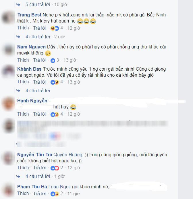 Cô gái xinh đẹp náo loạn Facebook vì hát quan họ ngọt ngào-1