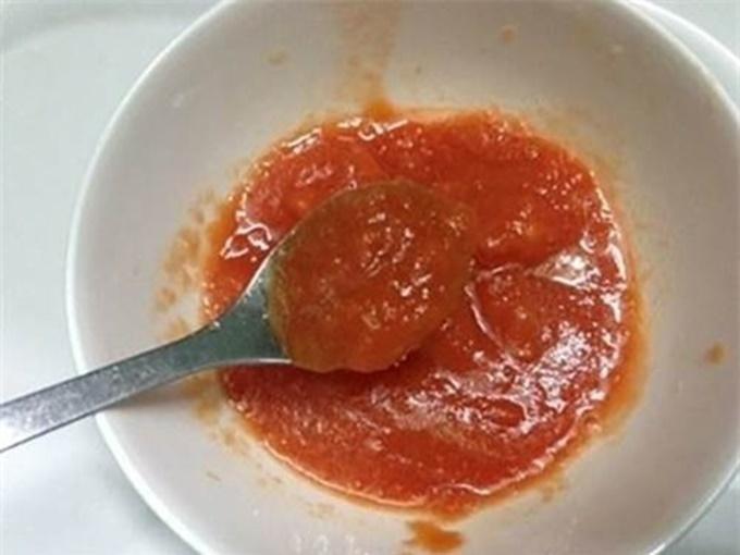 Nghiền nát 1 miếng đu đủ chín đắp mặt nạ, da trắng bật 2 tông chỉ sau 1 đêm-4