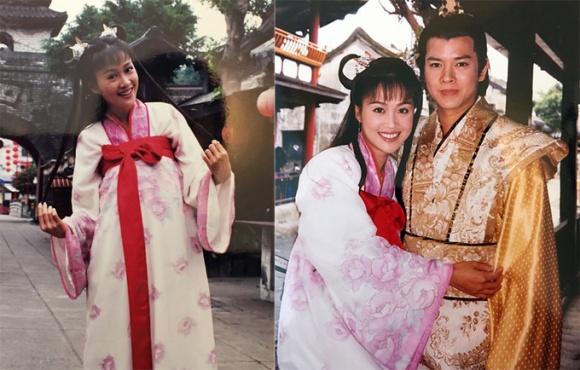 Ở tuổi 48, nàng Chúc Anh Đài - Lương Tiểu Băng vẫn vô tư diện đồ như thiếu nữ-3