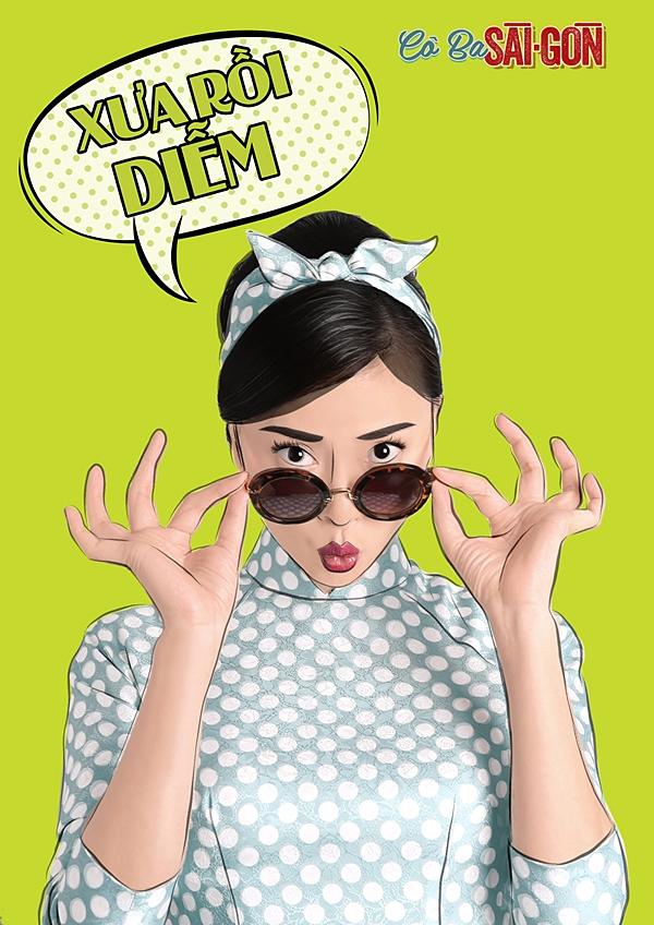 Dàn mỹ nhân Cô Ba Sài Gòn sặc sỡ, nhí nhảnh với bộ ảnh phong cách pop-art-2