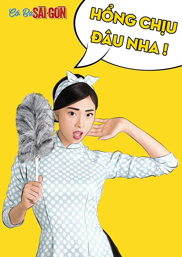 Dàn mỹ nhân Cô Ba Sài Gòn sặc sỡ, nhí nhảnh với bộ ảnh phong cách pop-art-3