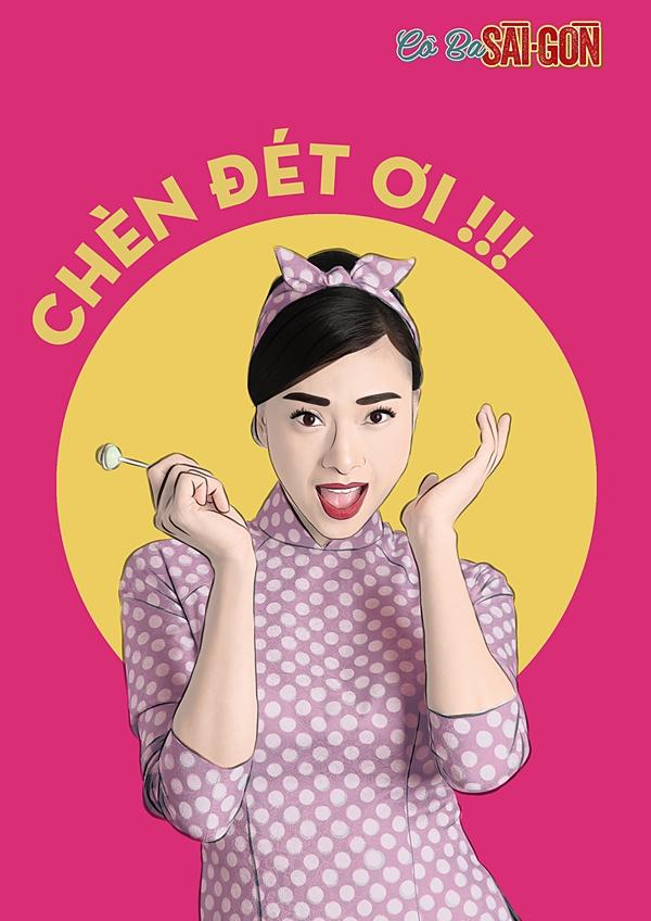 Dàn mỹ nhân Cô Ba Sài Gòn sặc sỡ, nhí nhảnh với bộ ảnh phong cách pop-art-5