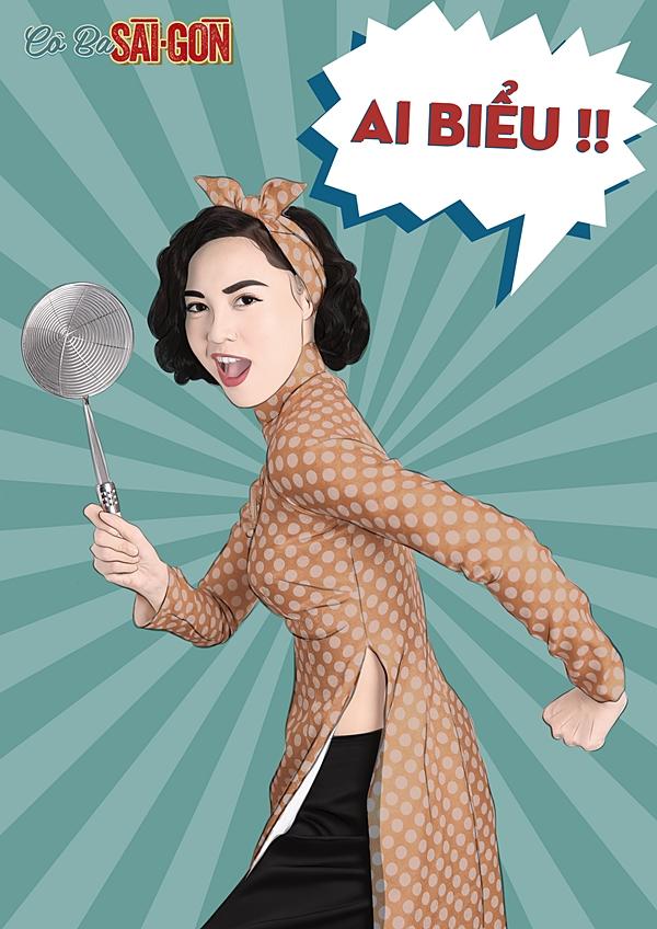 Dàn mỹ nhân Cô Ba Sài Gòn sặc sỡ, nhí nhảnh với bộ ảnh phong cách pop-art-6