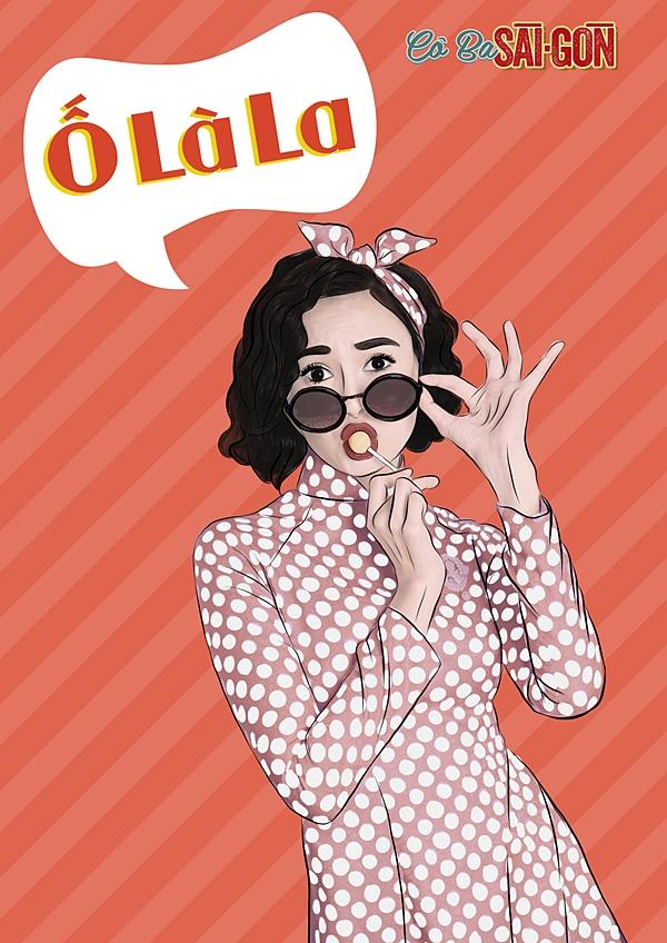 Dàn mỹ nhân Cô Ba Sài Gòn sặc sỡ, nhí nhảnh với bộ ảnh phong cách pop-art-7