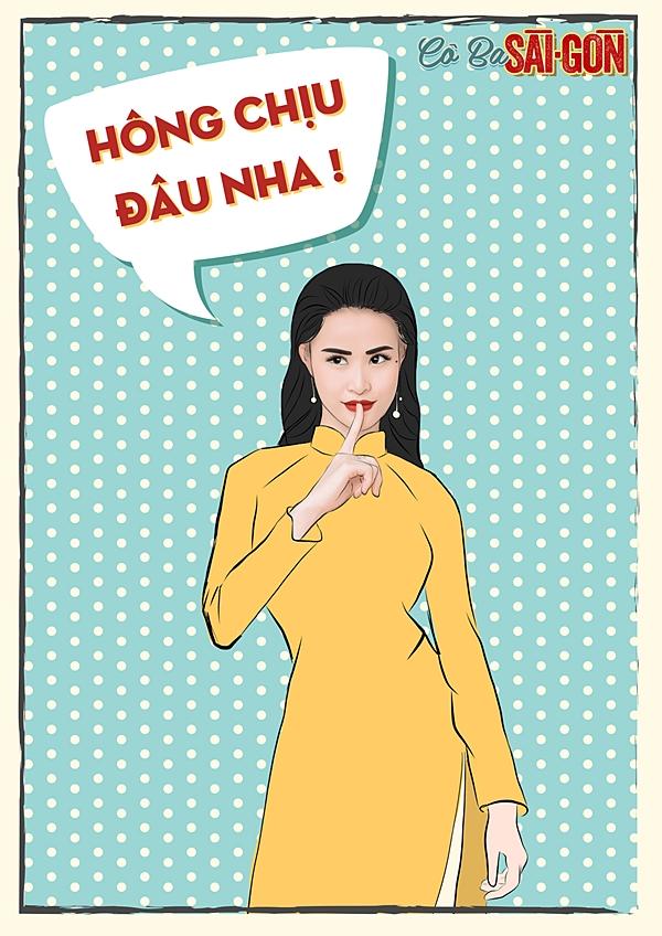 Dàn mỹ nhân Cô Ba Sài Gòn sặc sỡ, nhí nhảnh với bộ ảnh phong cách pop-art-11