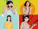 Dàn mỹ nhân 'Cô Ba Sài Gòn' sặc sỡ, nhí nhảnh với bộ ảnh phong cách pop-art