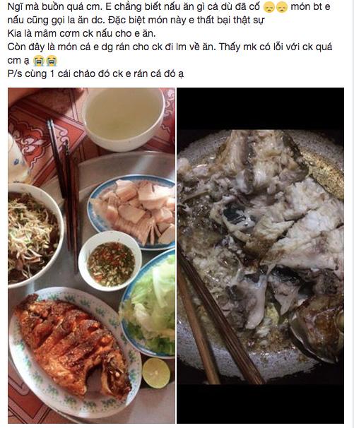 Hốt hoảng vì cùng một chảo, chồng rán cá hoá phượng hoàng, vợ rán nát như đánh bom-3