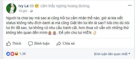 Vợ cũ Hồ Quang Hiếu tức tối: Tôi không có nhu cầu tranh cãi, hơn thua vớ vẩn-2