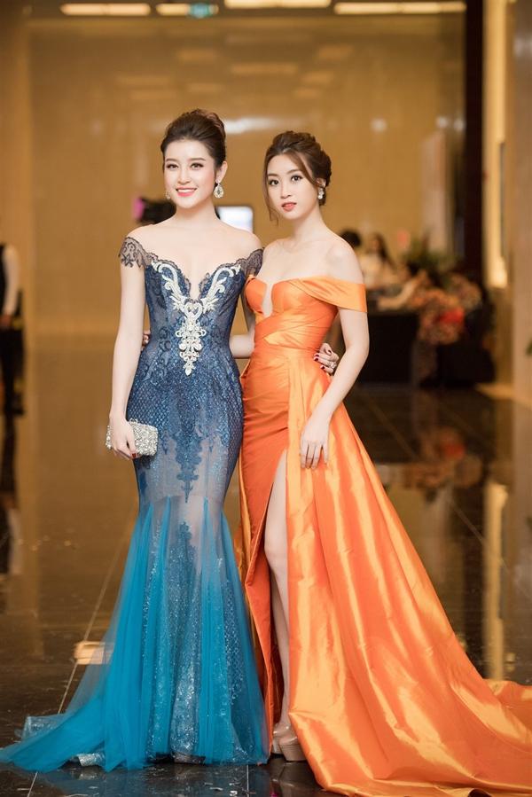 Bận rộn tại Miss World, Đỗ Mỹ Linh vẫn không quên ủng hộ tinh thần Huyền My trong đêm chung kết HH Hoà bình 2017-2