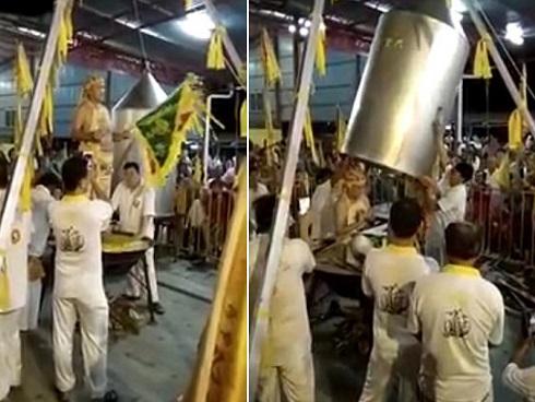 Bé trai suýt mất chân vì chữa thầy lang vườn-2