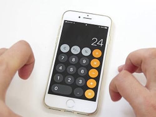 iOS 11 gặp lỗi ngớ ngẩn 1+2+3 = 24