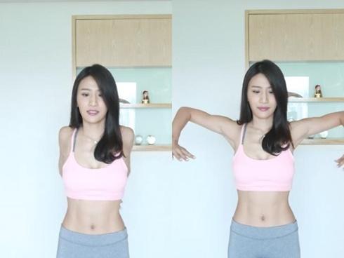 6 bài tập cho mông đùi săn chắc của huấn luyện viên xinh đẹp-1