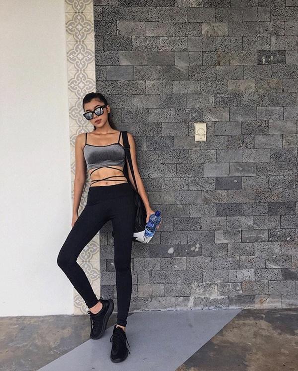 Học cách diện đồ thể thao vừa chất vừa gợi cảm như Đồng Ánh Quỳnh-5