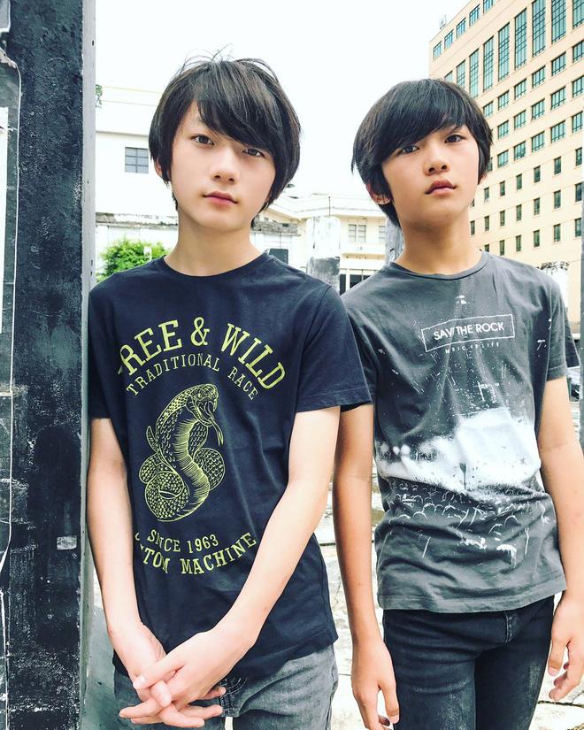 Cặp con lai người Nhật mới ít tuổi đã đẹp từ anh đến em, muốn không hot cũng khó-3