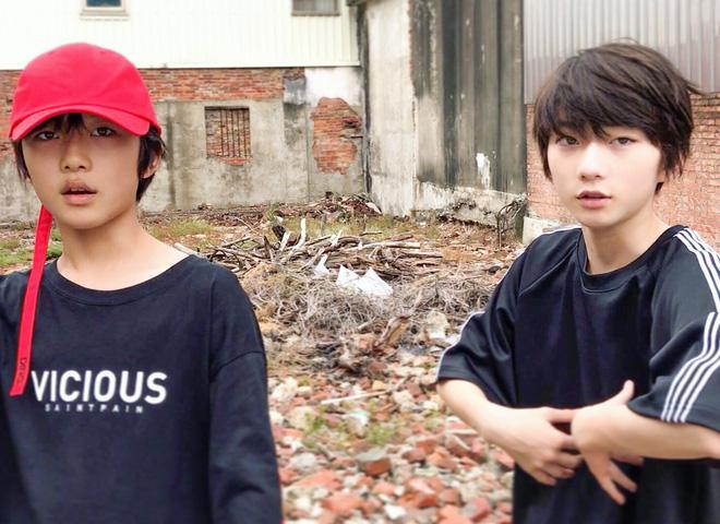 Cặp con lai người Nhật mới ít tuổi đã đẹp từ anh đến em, muốn không hot cũng khó-7