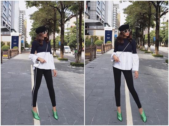 Phối đồ thu đơn giản mà ‘chất’ như sao Việt-5