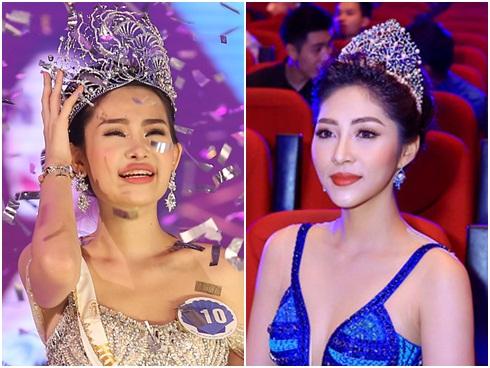 MC Phương Mai tố Võ Việt Chung nói dối việc trao vương miện cho tân Hoa hậu Đại Dương 2017-9