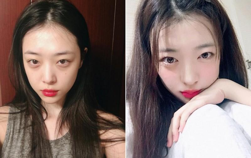 Cô gái Hàn được ví như chị em song sinh thất lạc của Sulli vì giống thần tượng đến 99%-1