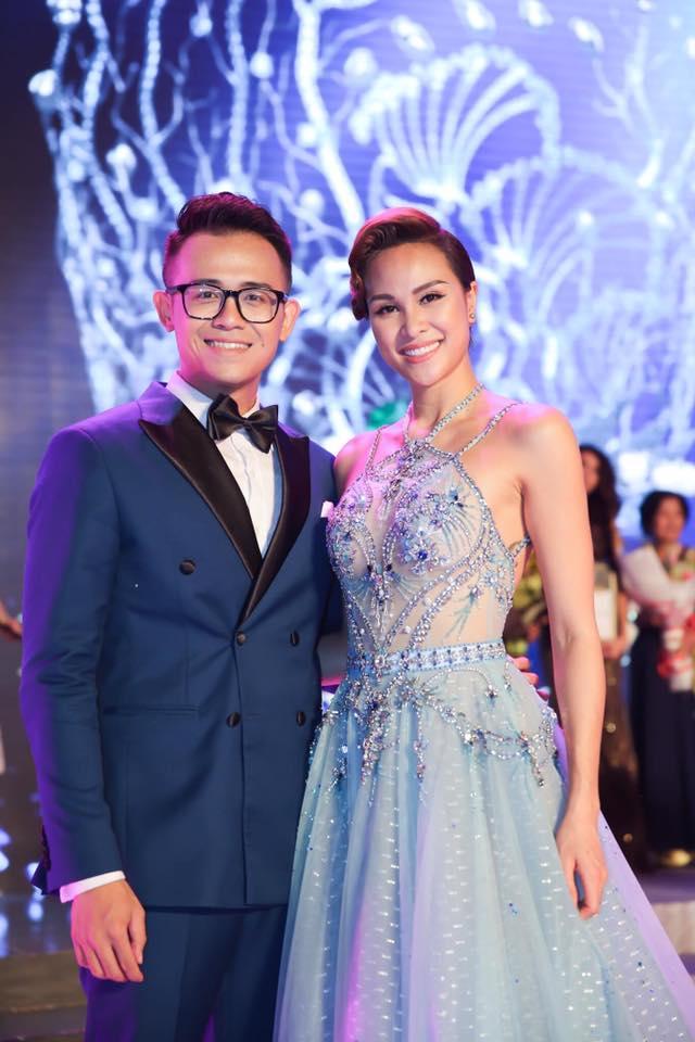 MC Phương Mai tố Võ Việt Chung nói dối việc trao vương miện cho tân Hoa hậu Đại Dương 2017-6