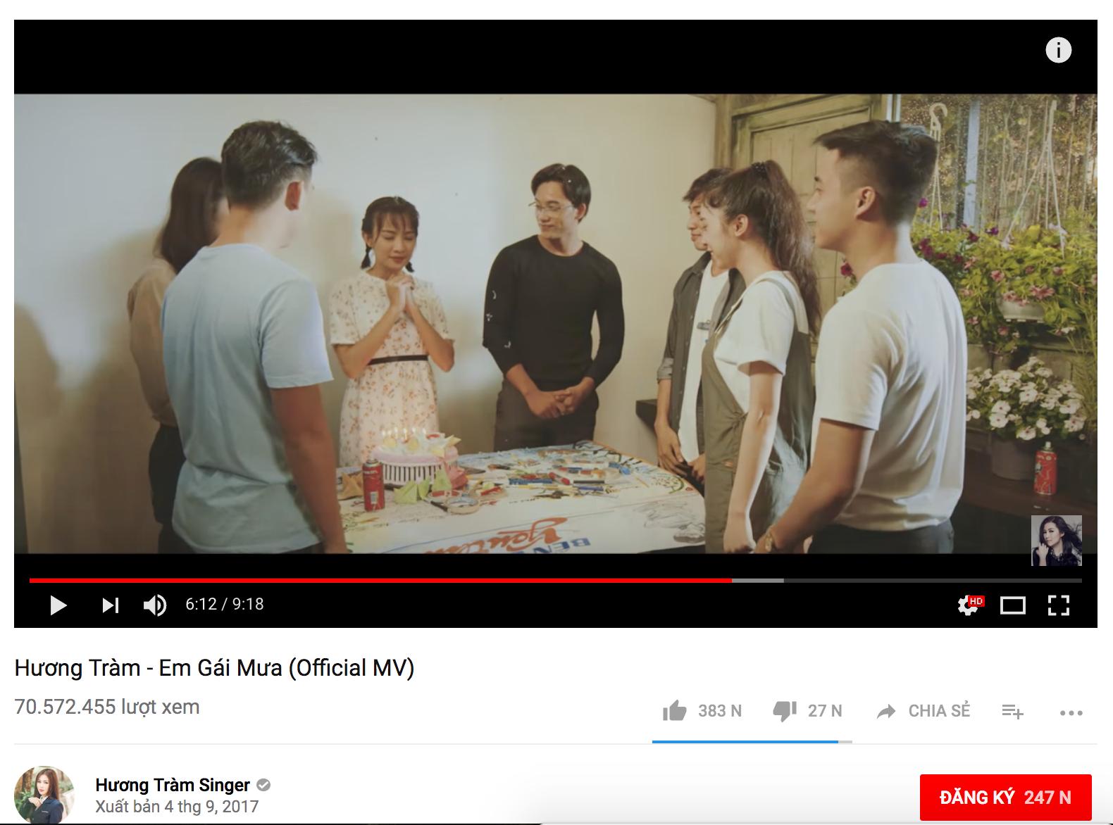 MV Em gái mưa xịn của Hương Tràm xuất hiện phần phụ đề mang lời lẽ đả kích Chi Pu nặng nề-3