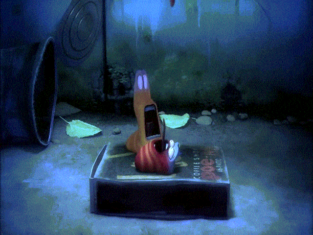 Ấu trùng tinh nghịch Larva bị cây 'ăn thịt' tấn công