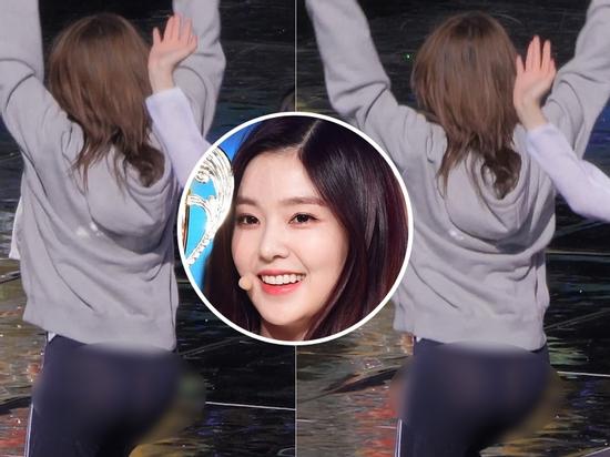 Mặc quần mỏng xuyên thấu, Irene (Red Velvet) lộ phần nhạy cảm trong lúc diễn tập