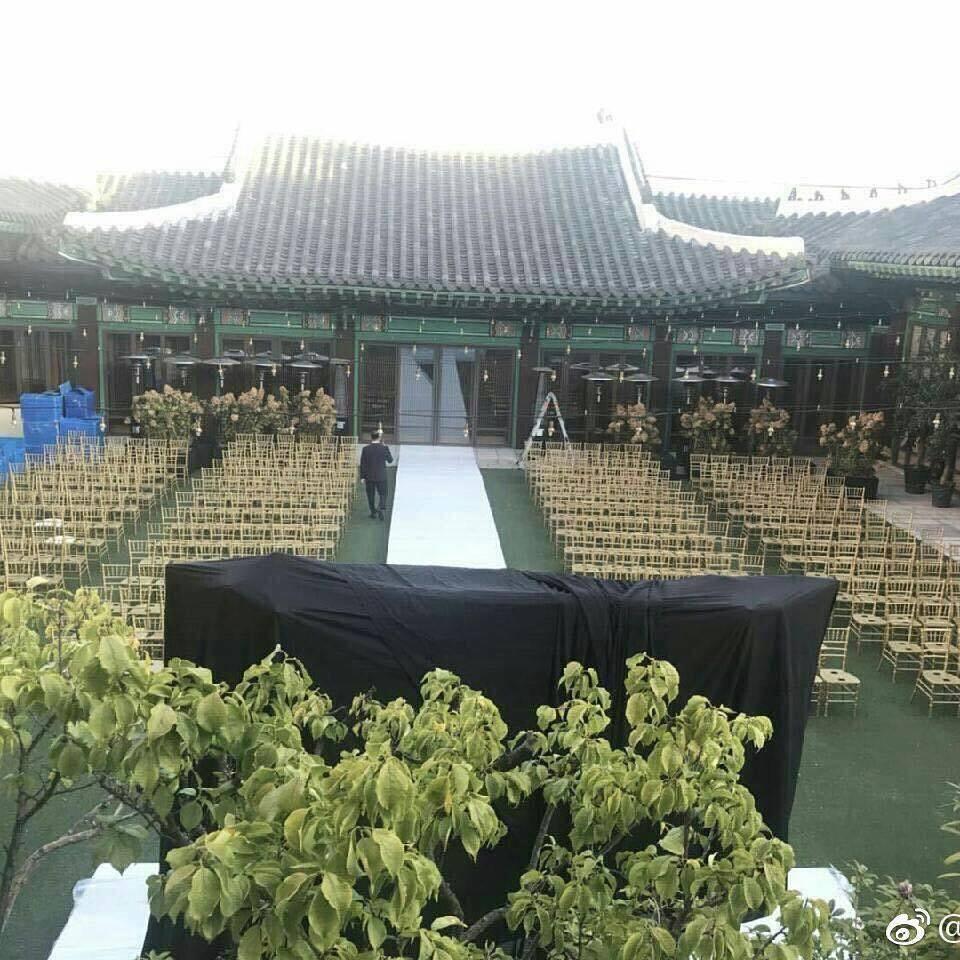 Không gian tiệc cưới đã gần như hoàn thành-1