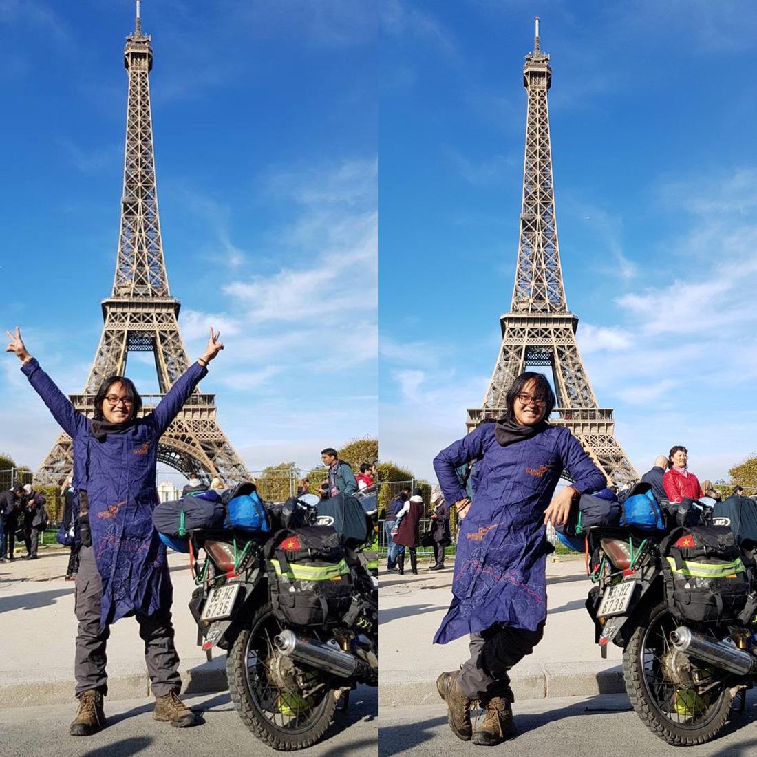Tranh cãi không dứt về chàng trai đi xe máy từ Việt Nam đến Pháp-1
