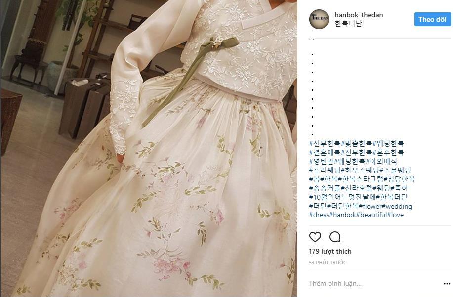 Tiết lộ hình ảnh đầu tiên về hanbok truyền thống tuyệt đẹp của cô dâu Song Hye Kyo trong ngày cưới-3