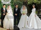 Cùng với Song Hye Kyo, nhiều người đẹp cũng diện thiết kế váy cưới của Dior trong ngày trọng đại