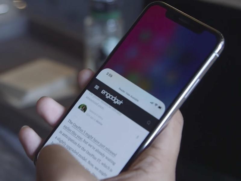 Cách sử dụng iPhone X bằng một tay-3