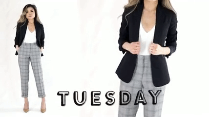 Clip: Mix & match trang phục đẹp nguyên tuần cho nàng công sở-3